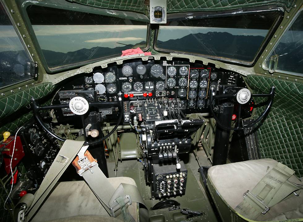 However, the lessons were far different from the one's he learned in the cockpit of a B-17 Flying Fortress 